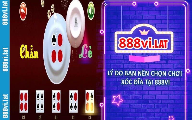 Lý do bạn nên chọn 888VI để chơi xóc đĩa