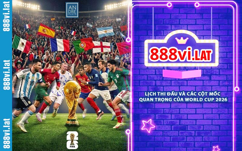 Lịch Thi Đấu Và Các Cột Mốc Quan Trọng Của World Cup 2026